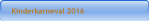 Kinderkarneval 2016